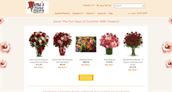 Desktop Screenshot of numasflorist.com